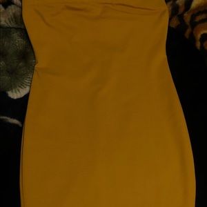 Yellow dress